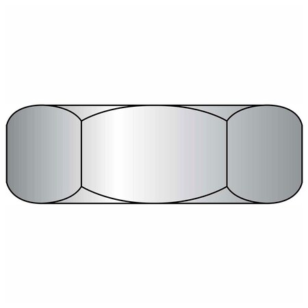 Brighton-Best Lock Nut, #10-32, Steel, Zinc Plated, 100 PK KEPFI-100-100T